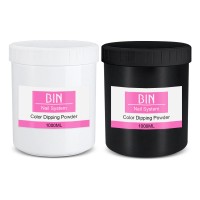 BIN Nail Art Bucket matching color acrylic powder 3 in1 dipping powder