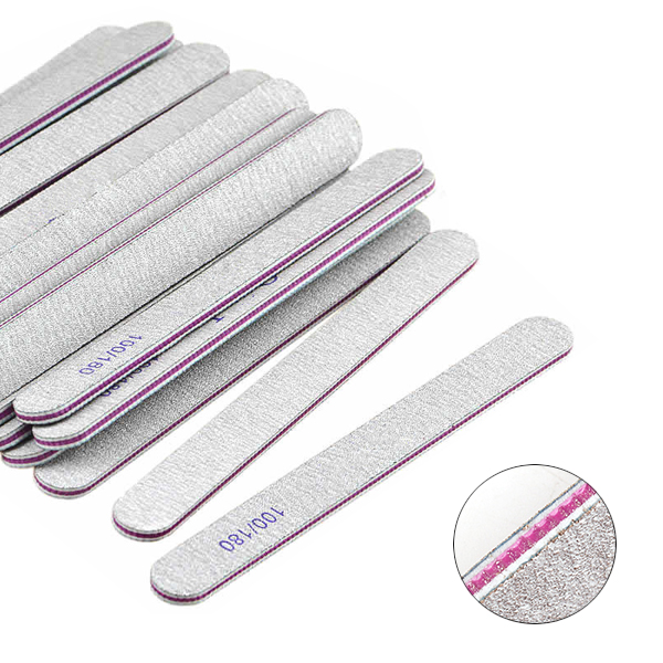 Fingernail 2018 diy tool good quality purple core nail files 100/100