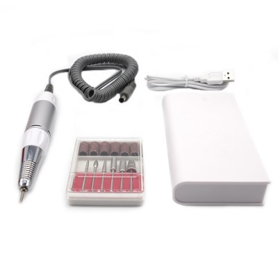 30000RPM Cordless Electric Nail Drill Machine Set Professional Nail Polisher Glazing Machine Pedicure & Manicure Tools