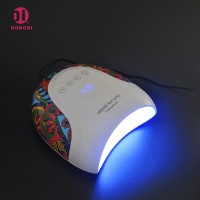 48w led uv nail lamp with mini fan inside China factory